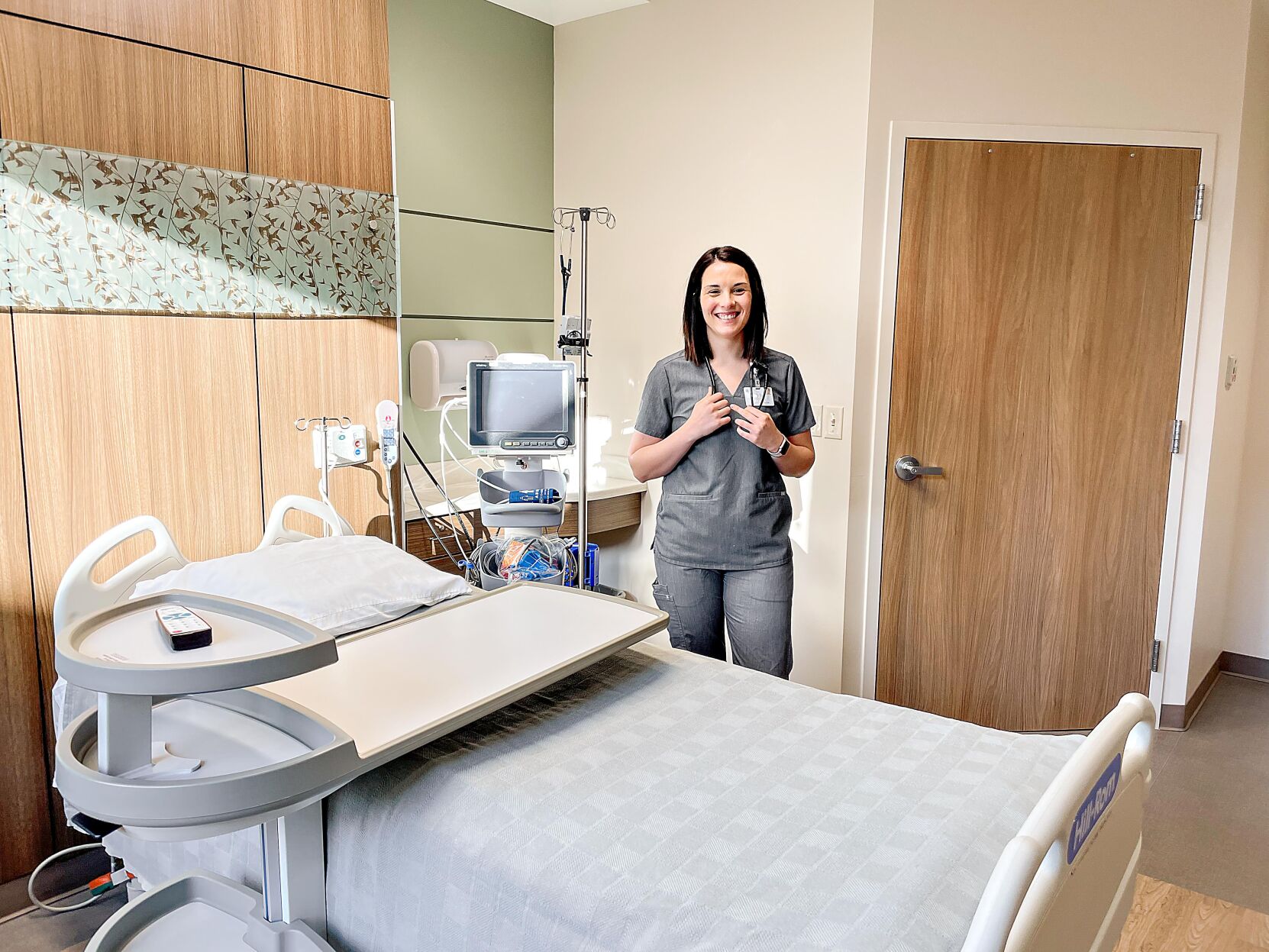 Hegg Health Center acute care room